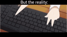 But The Reality Anime GIF - But The Reality Anime Juliette Hacker GIFs