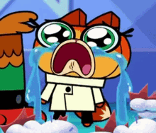 Dr Fox Crying GIF - Dr Fox Crying Unikitty GIFs