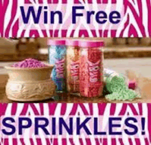 Free Sprinkles Pink Zebra GIF - Free Sprinkles Pink Zebra GIFs