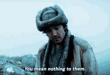 Andor You Mean Nothing To Them GIF - Andor You Mean Nothing To Them Cassian Andor GIFs