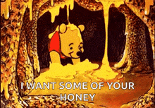 Winnie Honey GIF - Winnie Honey Yum GIFs