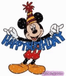 Mickey Mouse Happy Birthday GIF - Mickey Mouse Happy Birthday Greetings GIFs