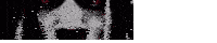 a close up of a person 's face with red eyes and a black background .