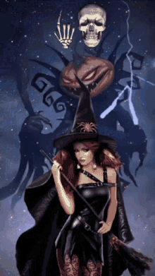 Horror Witch GIF