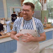 Science Andrew GIF - Science Andrew The Great Canadian Baking Show GIFs