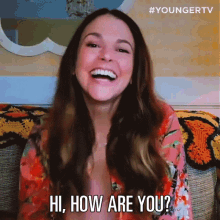 Hi How Are You Liza Miller GIF - Hi How Are You Liza Miller Sutton Foster GIFs