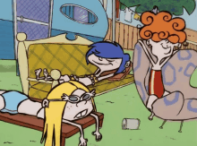 Chillin The Kanker Sisters GIF - Chillin The Kanker Sisters Cartoon Network GIFs