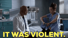 Greys Anatomy Richard Webber GIF - Greys Anatomy Richard Webber It Was Violent GIFs