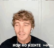 Paolo Ciavarro Niente GIF - Paolo Ciavarro Niente Nothing GIFs
