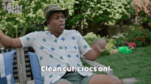 Clean Cut Crocs On Kardinal Offishall GIF - Clean Cut Crocs On Kardinal Offishall Run The Burbs GIFs