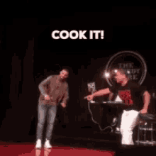 Cook It Red Grant GIF - Cook It Red Grant Drake GIFs