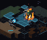 a computer generated image of a game with the number 40 in red letters