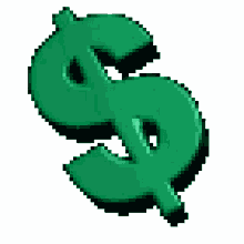 dollar money 3d pixel pixelart