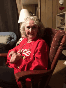 Old Lady Chill GIF
