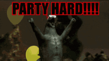 Godzilla Party Hard GIF - Godzilla Party Hard Party GIFs