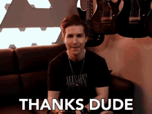 Thanks Dude Cole Rolland GIF - Thanks Dude Cole Rolland Thankful GIFs