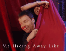 ant and dec hiding away hide smile