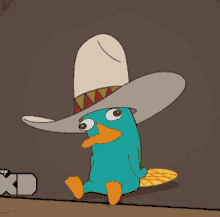 Perry Platapus GIF - Perry Platapus Hats GIFs