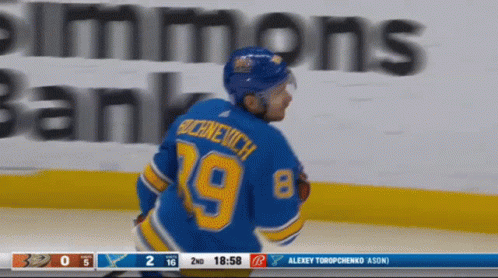 Pavel Buchnevich Sport GIF by St. Louis Blues - Find & Share on GIPHY