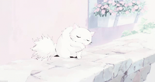 Lick cat anime GIF  Find on GIFER