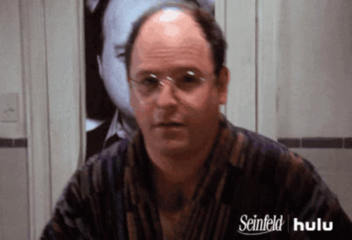 Seinfeld George Costanza GIF - Seinfeld George Costanza Toupee - Discover &  Share GIFs