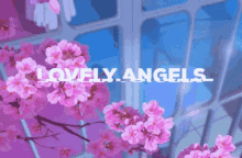 Lovely Angels Cherry Blossoms GIF - Lovely Angels Cherry Blossoms Flowers GIFs