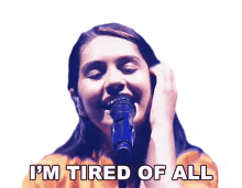 im tired af all alessia cara rooting for you song tired exhausted
