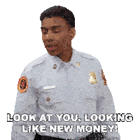 Look At You Looking Like New Money Cj Payne Sticker - Look At You Looking Like New Money Cj Payne House Of Payne Stickers