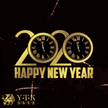 Ytk Happy New Year GIF - Ytk Happy New Year 2020 GIFs