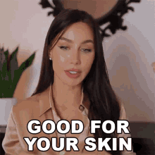Good For Your Skin Coco Lili GIF - Good For Your Skin Coco Lili Very Healthy For Your Skin GIFs