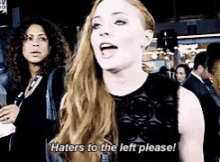 Haters To The Left Please Game Of Thrones GIF - Haters To The Left Please Game Of Thrones Go T GIFs