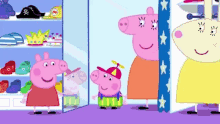 George Pig Peppa Pig GIF - George Pig Peppa Pig Mirror GIFs