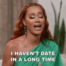 I Haven'T Date In A Long Time Morgan Bledsoe GIF - I Haven'T Date In A Long Time Morgan Bledsoe Basketball Wives Orlando GIFs
