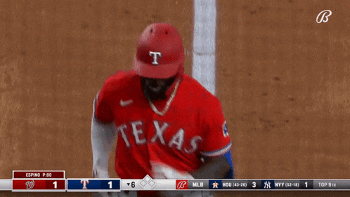 Texas Rangers Adolis Garcia GIF - Texas rangers Adolis garcia Rangers -  Discover & Share GIFs