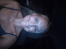 Smiley Face Blond GIF - Smiley Face Blond Crazy Girl GIFs