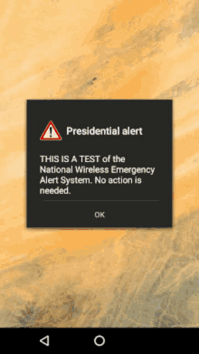ems android alert presidental alert wireless alert system