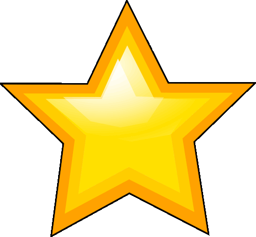 Estrella Star Sticker - Estrella Star Gold Star Stickers