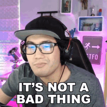 Its Not A Bad Thing Ryan Higa GIF - Its Not A Bad Thing Ryan Higa Higatv GIFs