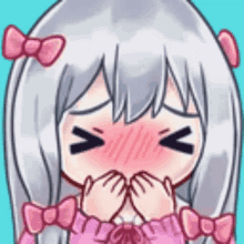Shy Anime Shy Emoji GIF - Shy Anime Shy Emoji Shy GIFs
