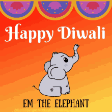 Diwali Deepavali GIF - Diwali Deepavali Em The Elephant GIFs