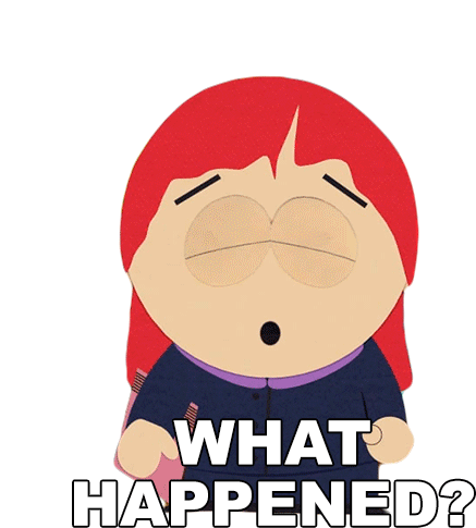 What Happened Red Mcarthur Sticker - What Happened Red Mcarthur South Park Stickers