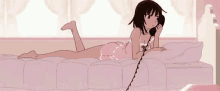 Nadeko Sengoku GIF - Monogatari Nadeko Sengoku Phonecall GIFs