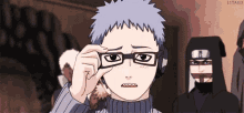 Naruto Shippuden Chojuro GIF - Naruto Shippuden Chojuro Glasses GIFs