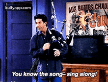 Aux Buttes Chauyou Know The Song- Sing Along!.Gif GIF - Aux Buttes Chauyou Know The Song- Sing Along! Friends Q GIFs