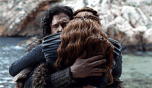 Jon X Sansa Hug GIF - Jon X Sansa Hug Cry GIFs
