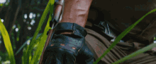 a man 's arm with a tattoo on it