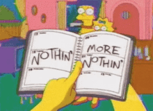 Nothing The Simpsons GIF - Nothing The Simpsons Marge GIFs