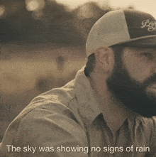 The Sky Was Showing No Signs Of Rain Jordan Davis GIF - The Sky Was Showing No Signs Of Rain Jordan Davis Tucson Too Late Song GIFs