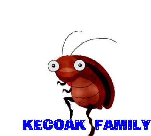 Miggi Kecoak Family Sticker - Miggi Kecoak Family Family Stickers