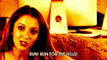 20 Inappropriate Facts About Me GIF - Run Run For The Hills Taryn Southern GIFs